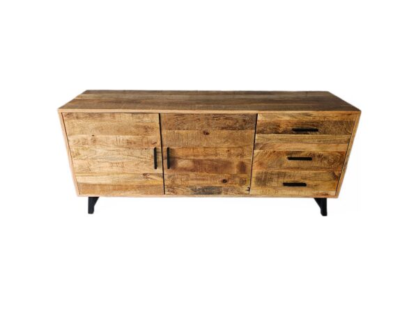 Sideboard Urban Retro 160cm 160*71*40cm (BHT) mit zwei Türen und drei Schubladen